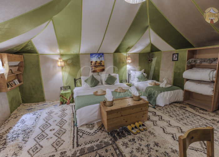 TRIPLE FAMILY OCCUPANCY TENT