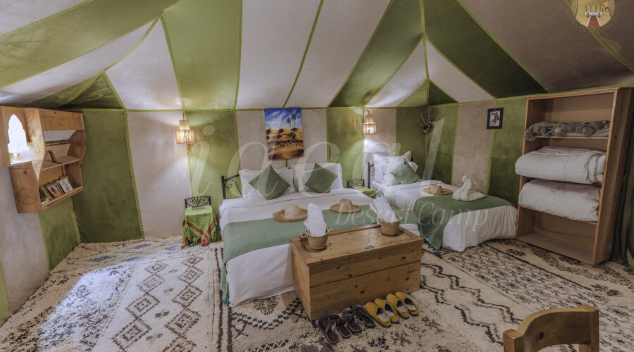 TRIPLE FAMILY OCCUPANCY TENT