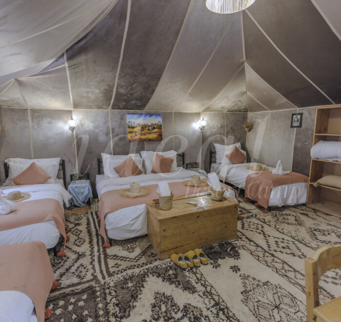FIVE FAMILY OCCUPANCY TENT