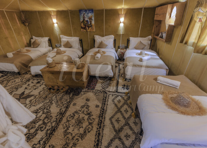 FIVE SEPARATE OCCUPANCY TENT