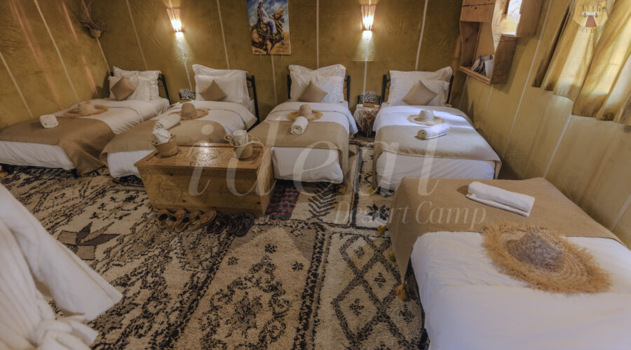 FIVE SEPARATE OCCUPANCY TENT