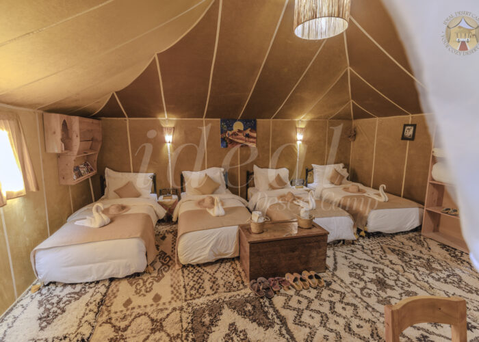 QUADRUPLE FAMILY OCCUPANCY TENT