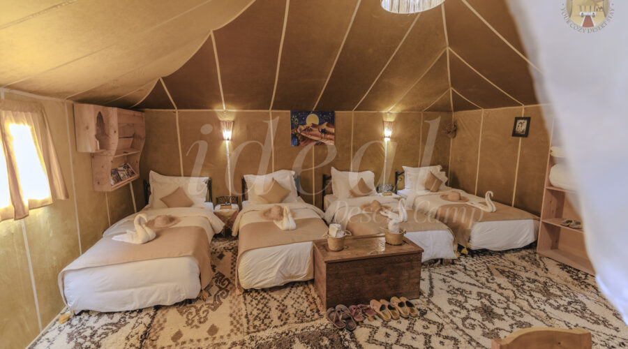 QUADRUPLE FAMILY OCCUPANCY TENT
